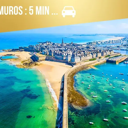 Allen - 2Min De La Plage Du Sillon Et Intra Saint-Malo Exterior photo