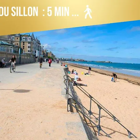 Allen - 2Min De La Plage Du Sillon Et Intra Saint-Malo Exterior photo